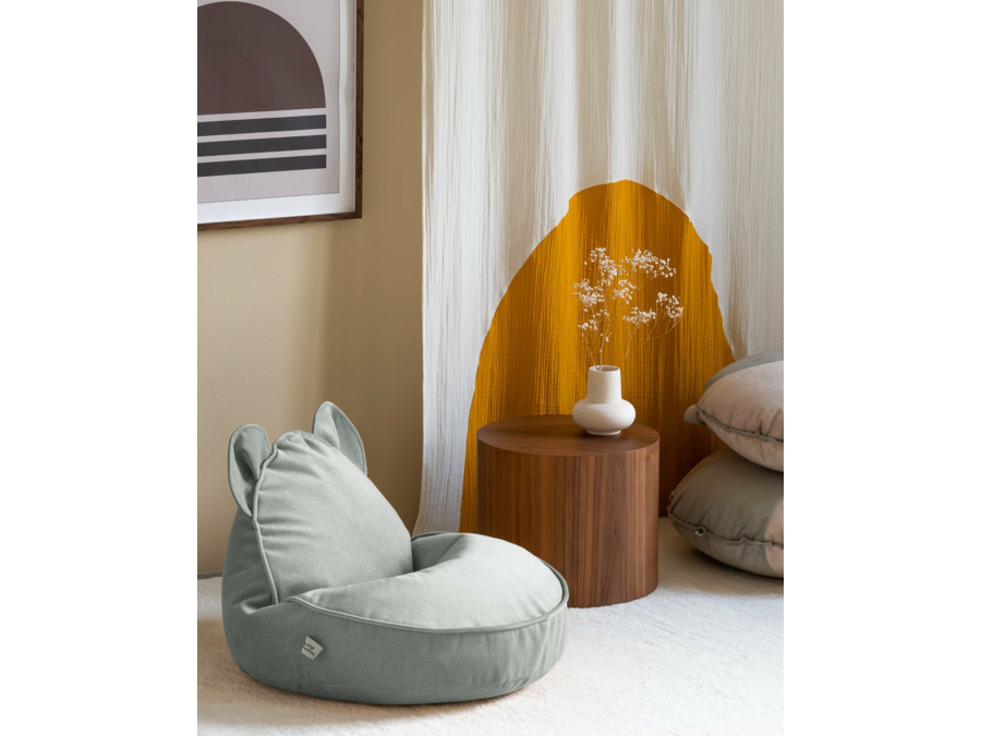WigiWama bear beanbag - Misty Green - Afbeelding 2