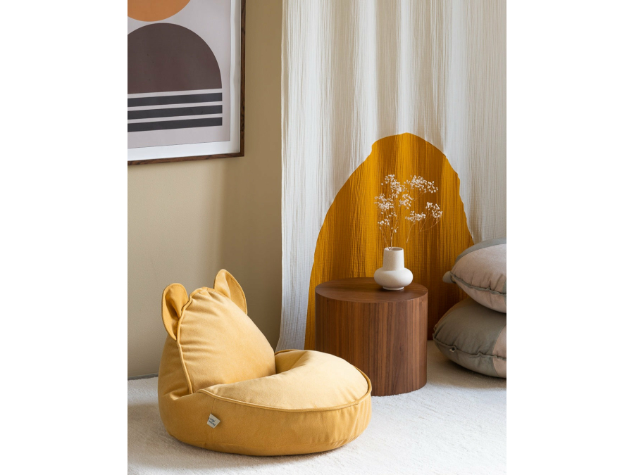 WigiWama bear beanbag - Salted Caramel - Afbeelding 2
