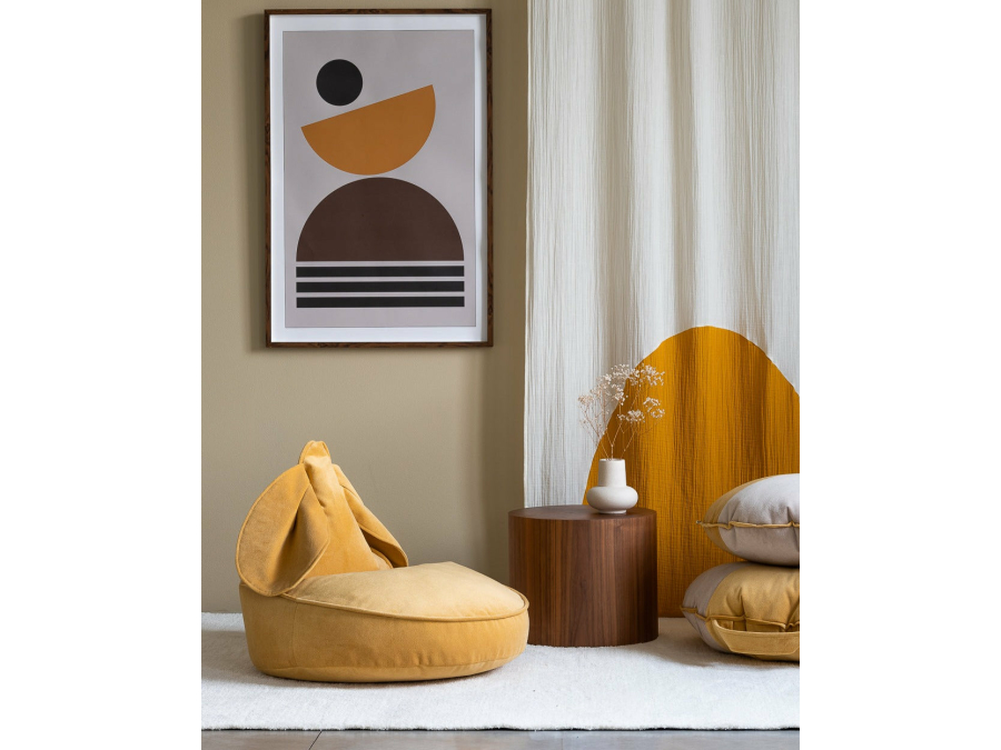 WigiWama bunny beanbag - Salted Caramel - Afbeelding 4