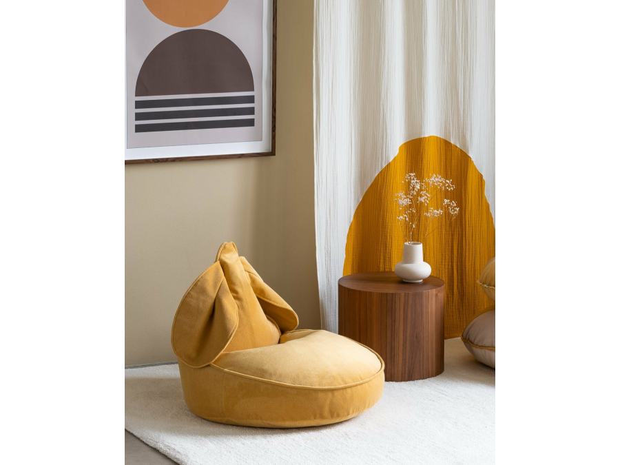 WigiWama bunny beanbag - Salted Caramel - Afbeelding 3