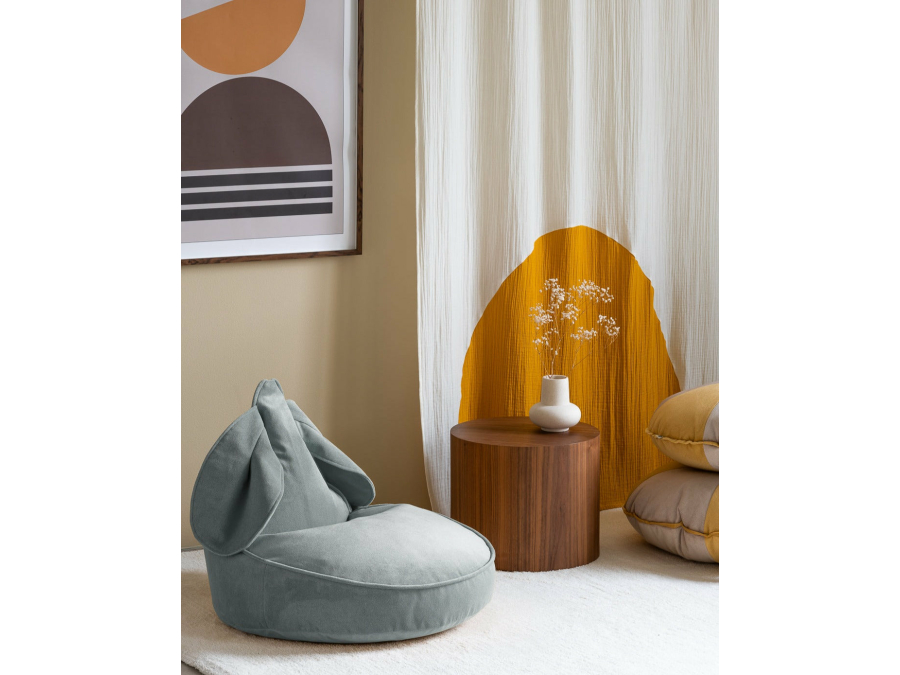 WigiWama bunny beanbag - Misty Green - Afbeelding 2