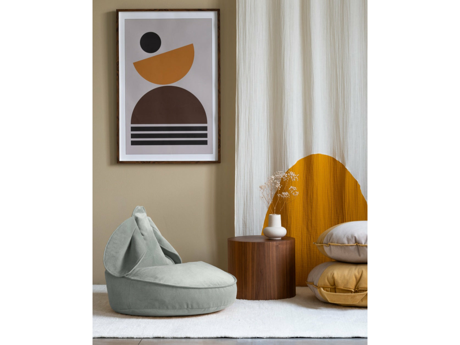 WigiWama bunny beanbag - Misty Green - Afbeelding 4