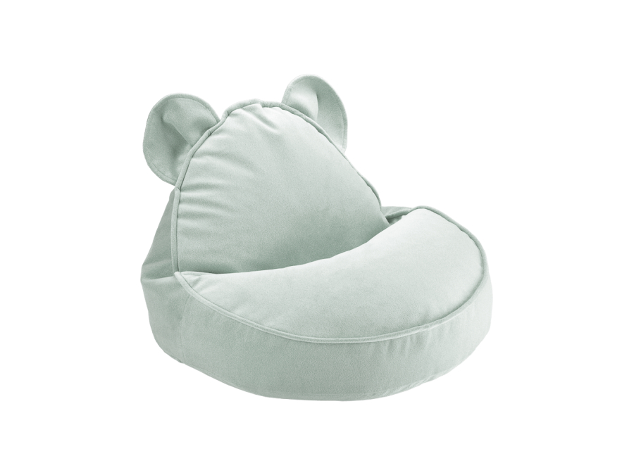 WigiWama bear beanbag - Misty Green