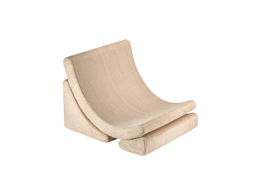 WigiWama moon chair - Brown Sugar