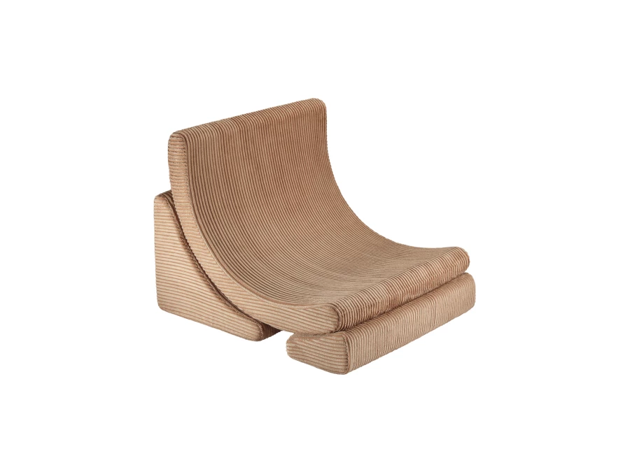 WigiWama moon chair - Toffee