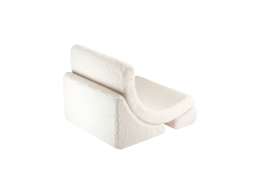WigiWama moon chair - Cream White - Afbeelding 2