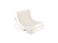 WigiWama moon chair - Cream White