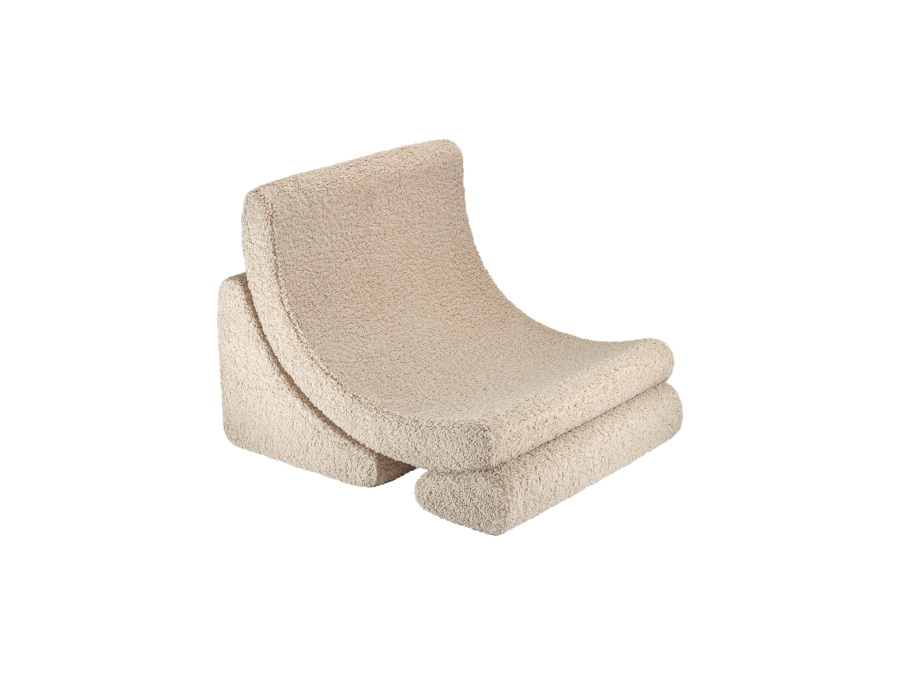 WigiWama moon chair - Biscuit