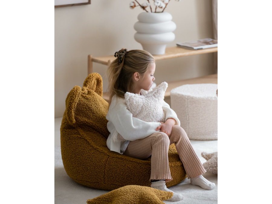 WigiWama bear beanbag - Maple - Afbeelding 3