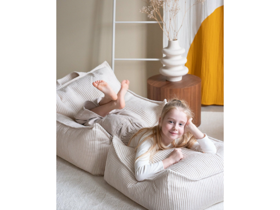 WigiWama square ottoman - Marshmallow - Afbeelding 3