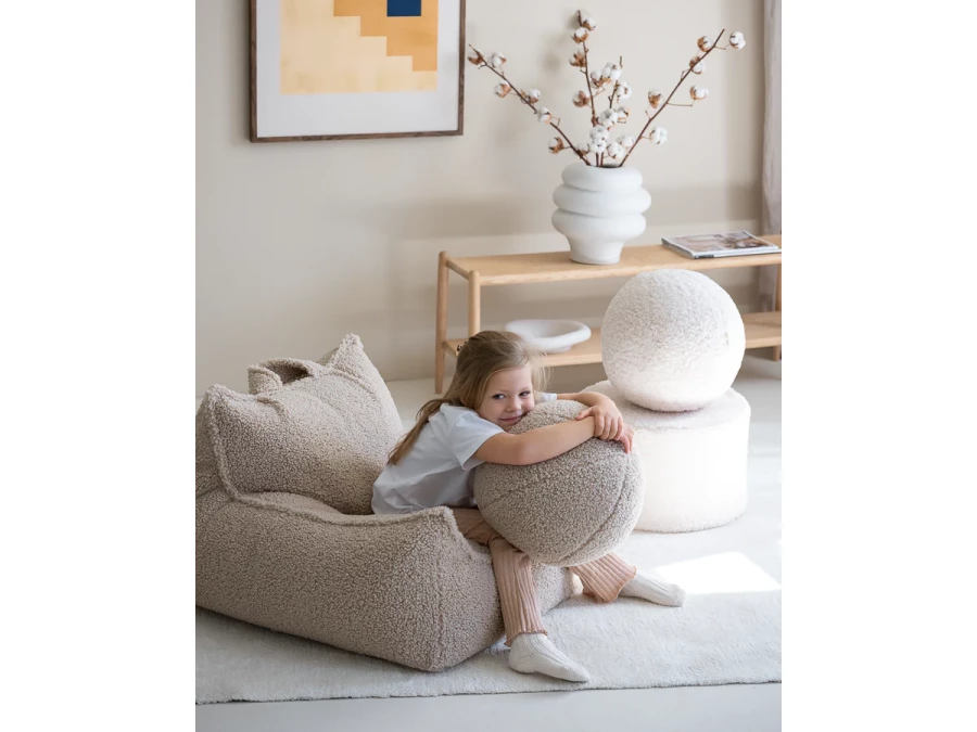 WigiWama beanbag chair - Biscuit - Afbeelding 2