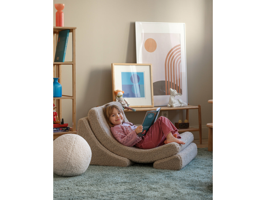 WigiWama moon chair - Biscuit - Afbeelding 4