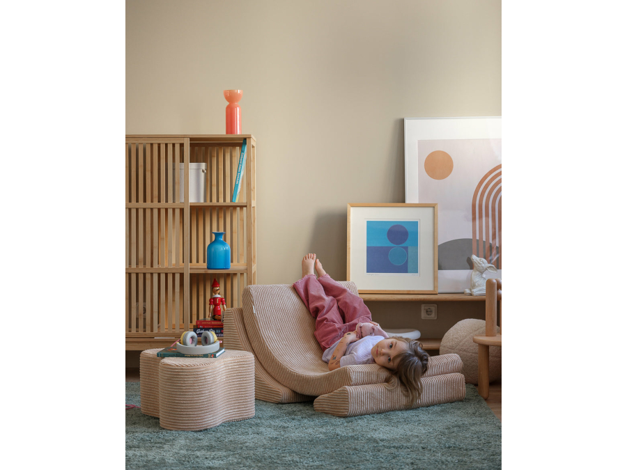 WigiWama moon chair - Brown Sugar - Afbeelding 7