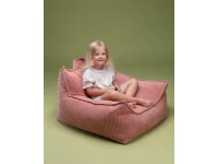 WigiWama beanbag chair - Pink Mousse - Afbeelding 4