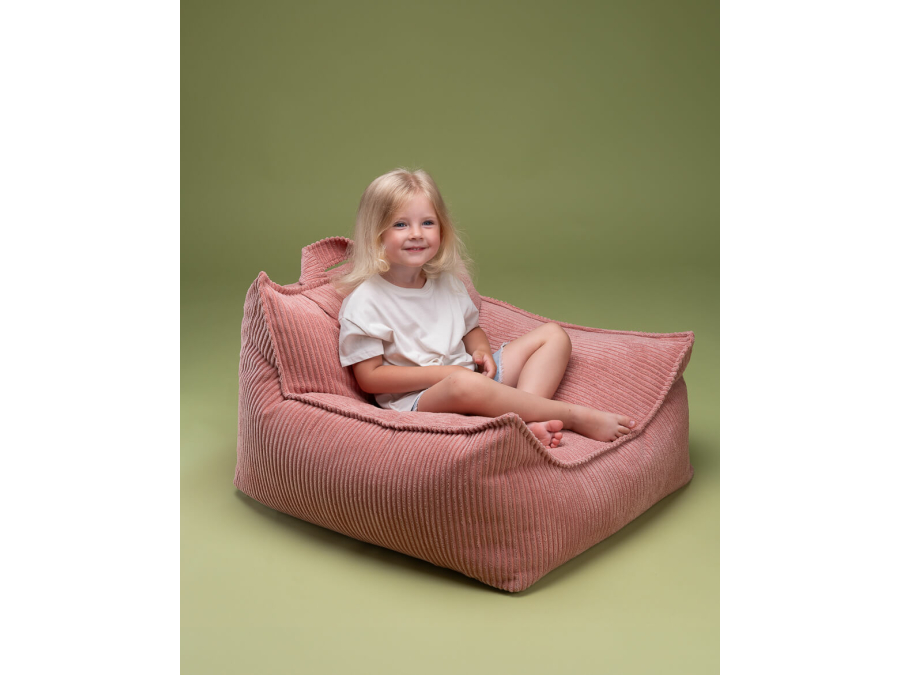WigiWama beanbag chair - Pink Mousse - Afbeelding 4