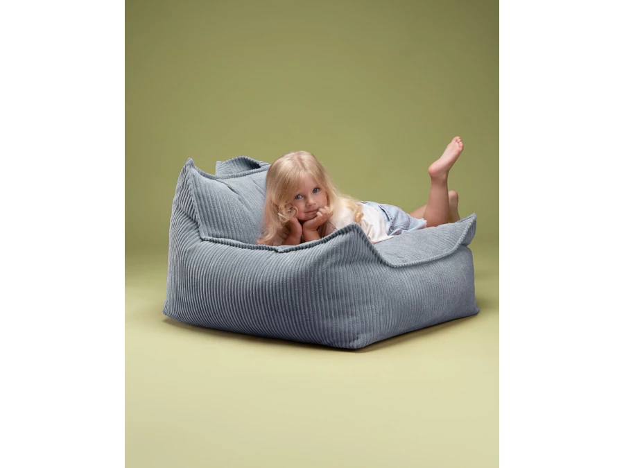 WigiWama beanbag chair - Blueberry Blue - Afbeelding 2