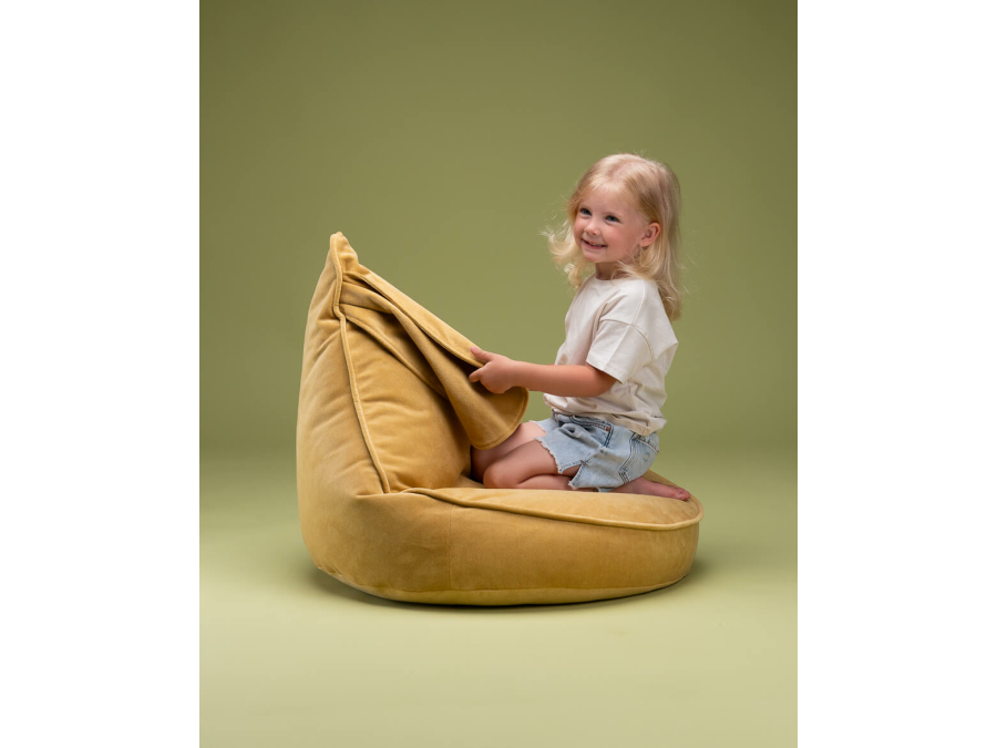 WigiWama bunny beanbag - Salted Caramel - Afbeelding 5