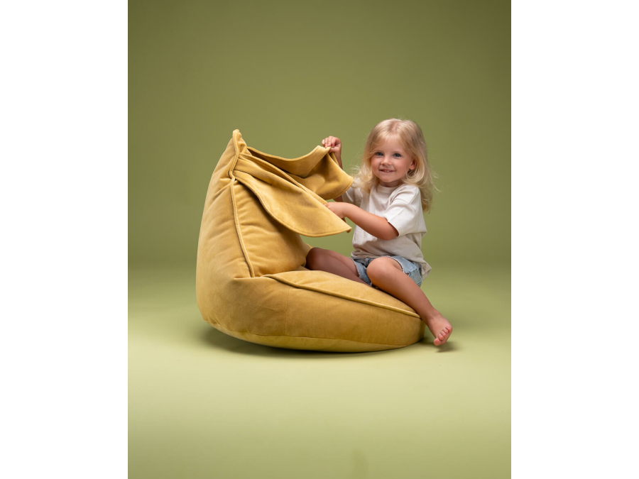 WigiWama bunny beanbag - Salted Caramel - Afbeelding 2