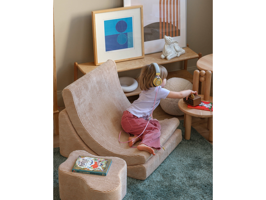 WigiWama moon chair - Brown Sugar - Afbeelding 4