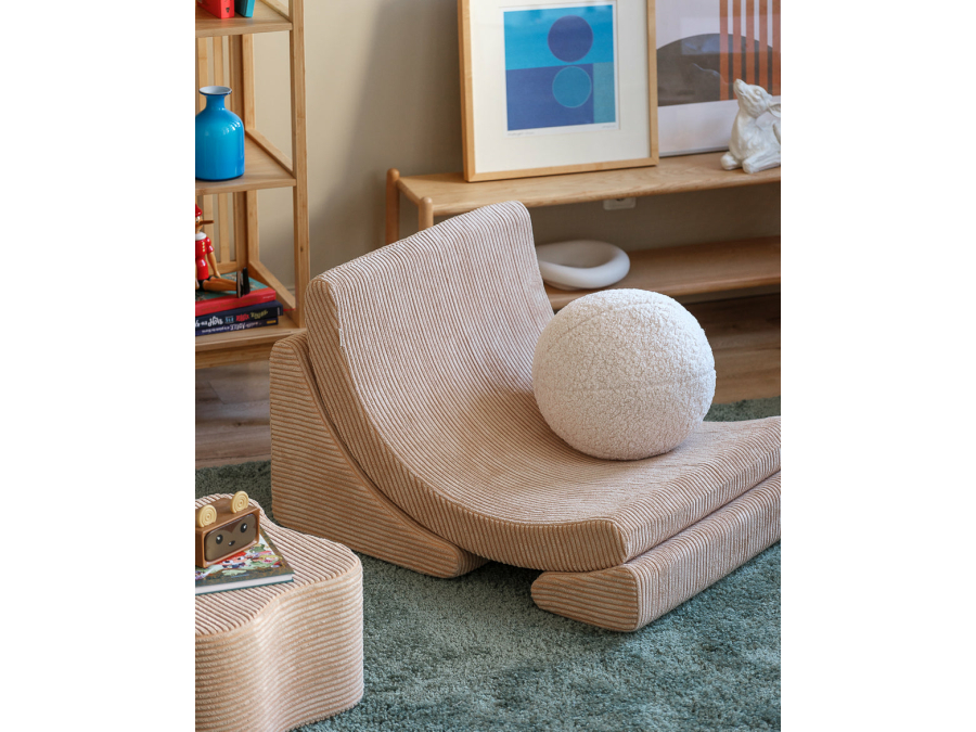 WigiWama moon chair - Brown Sugar - Afbeelding 5