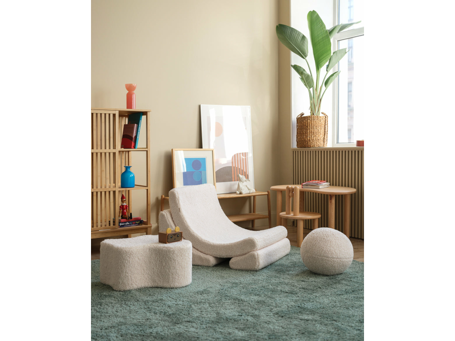 WigiWama moon chair - Cream White - Afbeelding 3