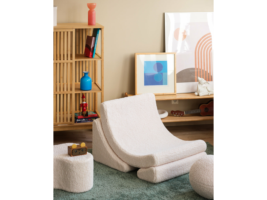 WigiWama moon chair - Cream White - Afbeelding 5
