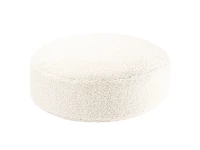 WigiWama ronde ottoman - Cream White