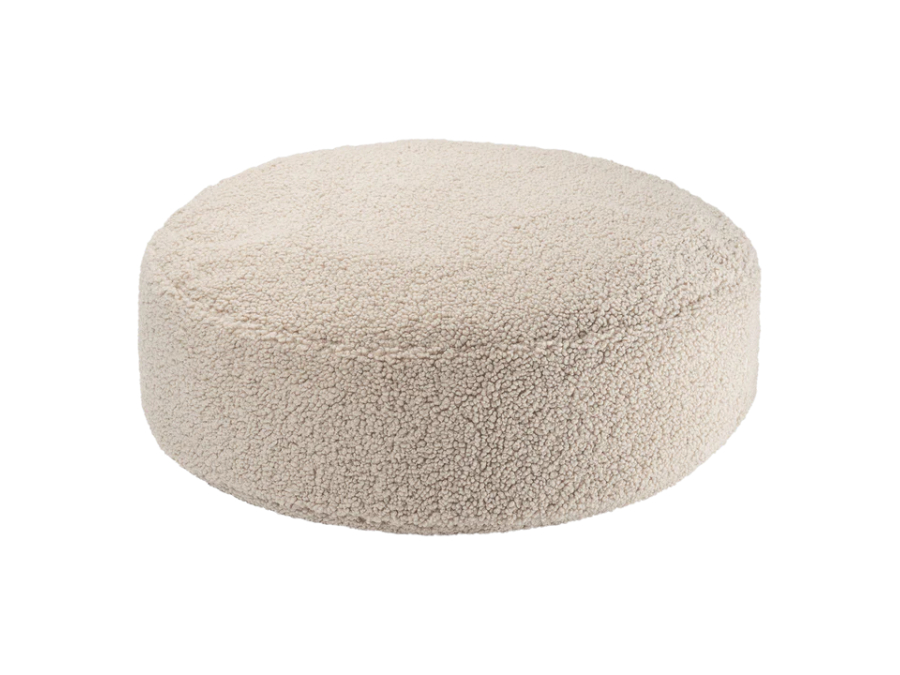 WigiWama ronde ottoman - Biscuit