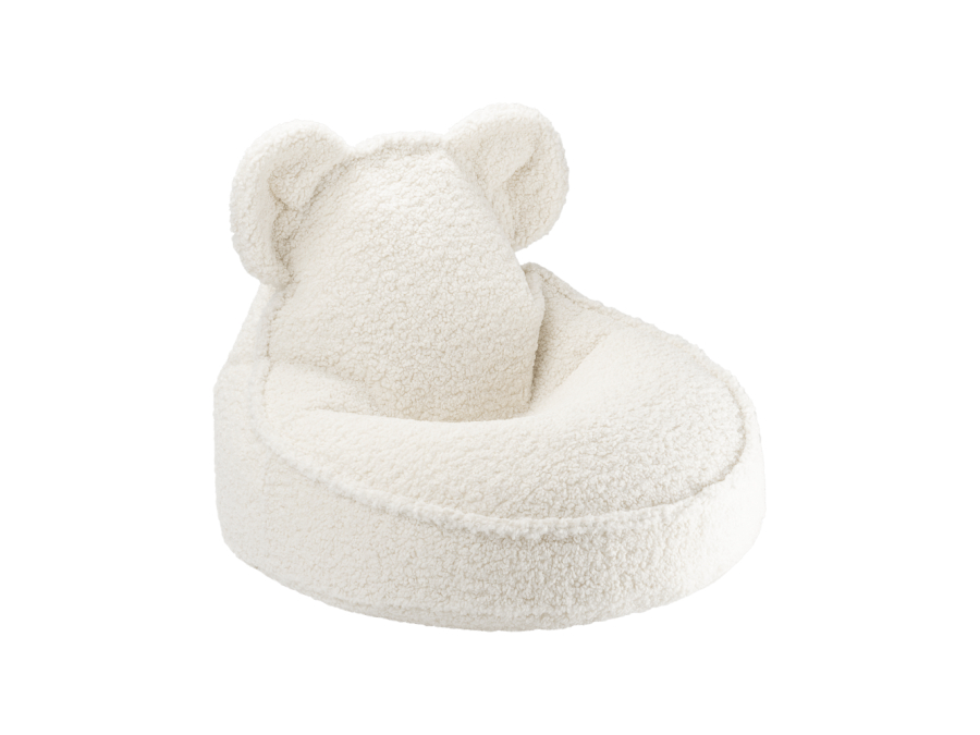 WigiWama bear beanbag - Cream White