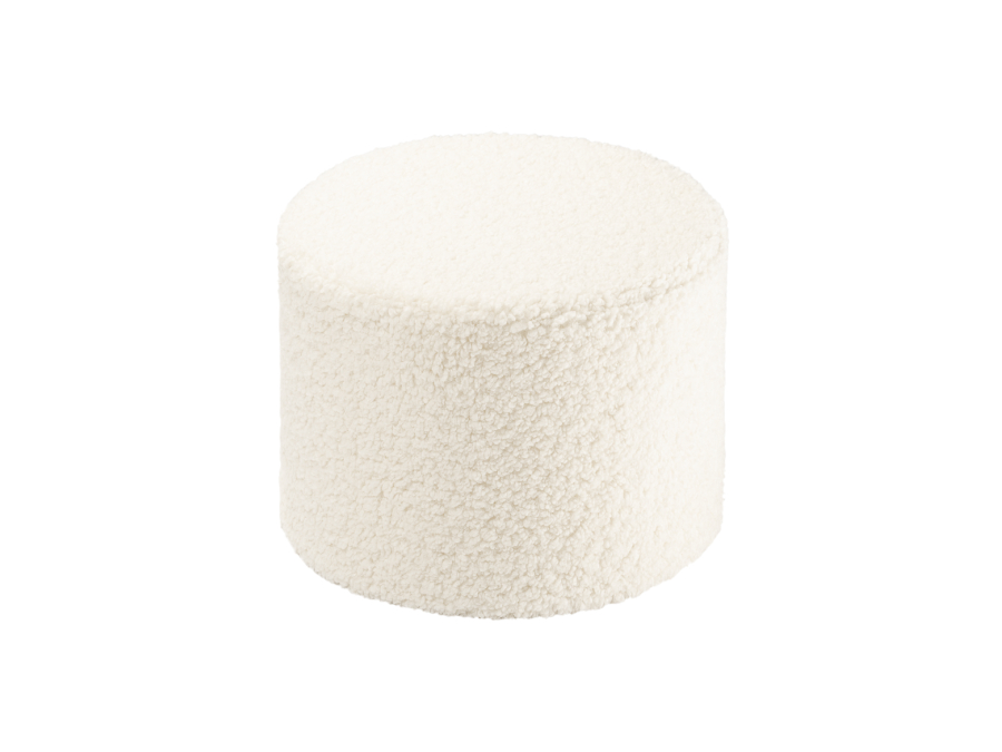 WigiWama poef - Cream White