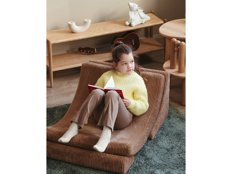 WigiWama moon chair - Toffee - Afbeelding 4