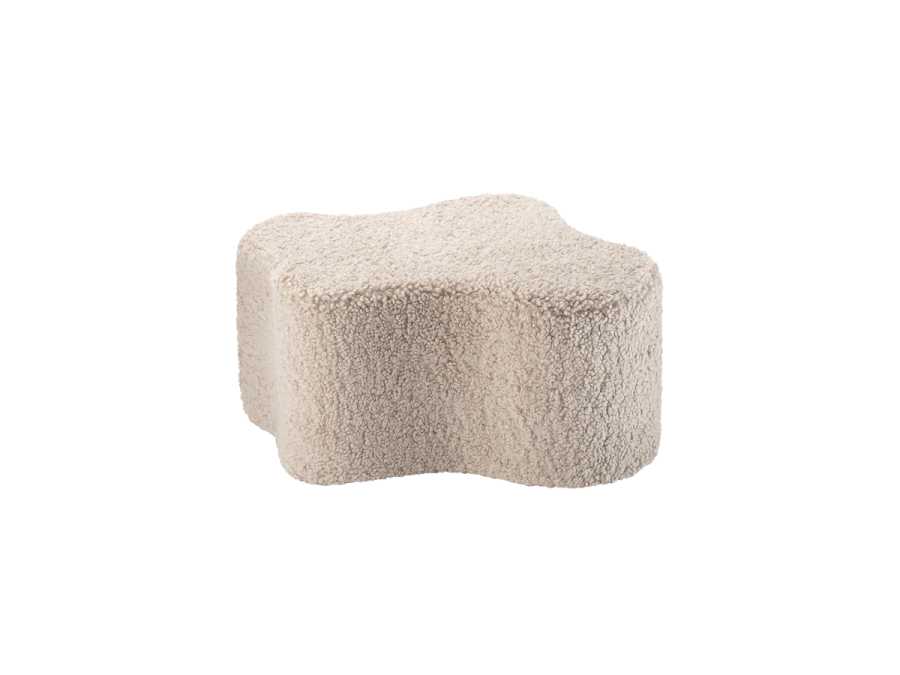 WigiWama cloud poef - Biscuit