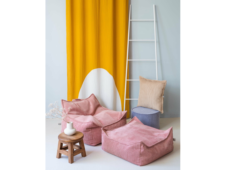 WigiWama square ottoman - Pink Mousse - Afbeelding 2