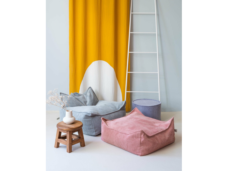 WigiWama square ottoman - Pink Mousse - Afbeelding 3