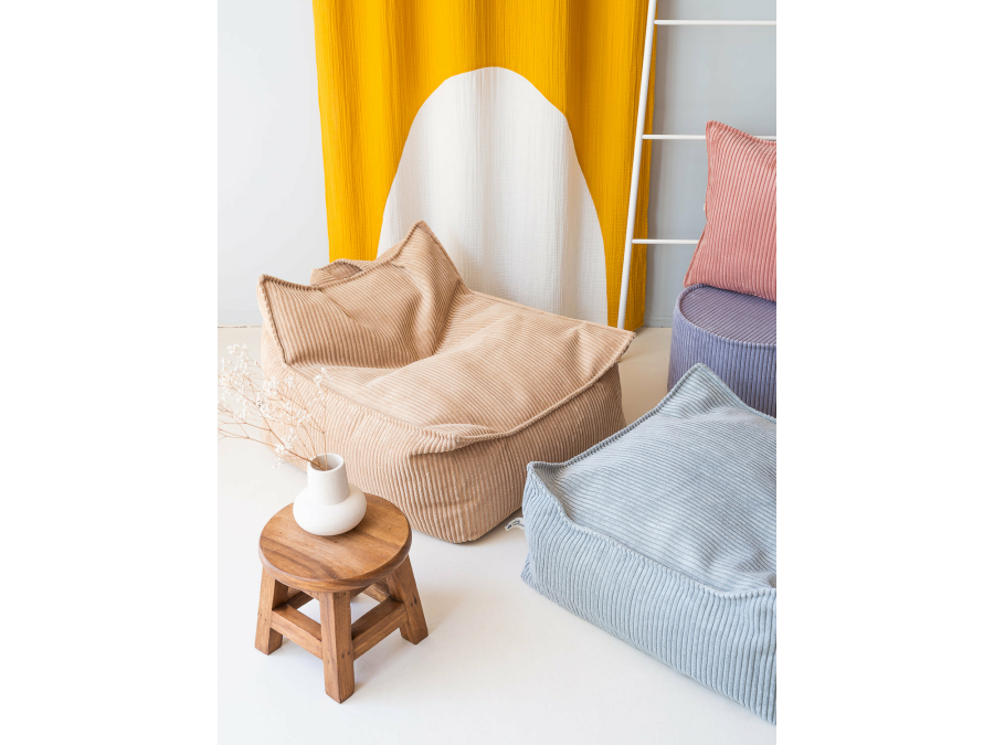 WigiWama square ottoman - Peppermint Green - Afbeelding 5