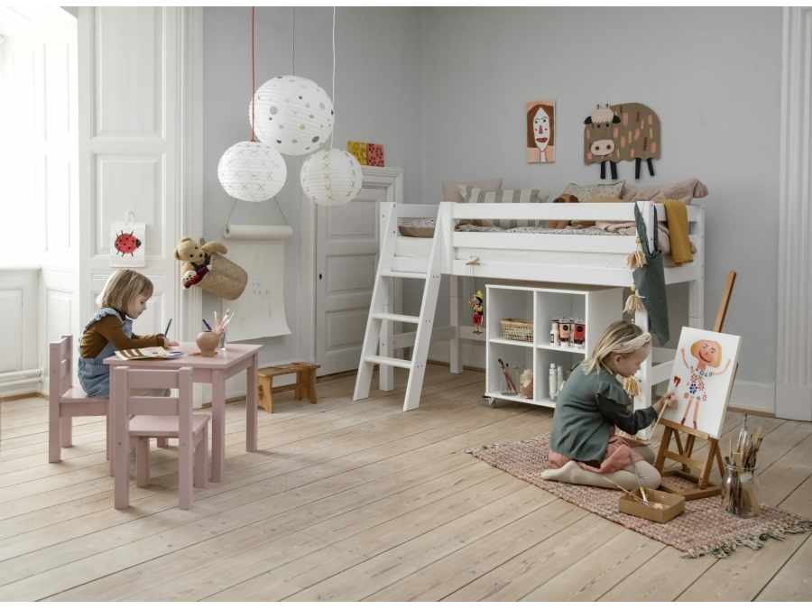 Hoppekids Mads kinderstoel - Pale Rose - Afbeelding 2