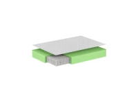 Vipack Royal matras 90x200x23 met pocketveren en wasbare hoes - Afbeelding 2
