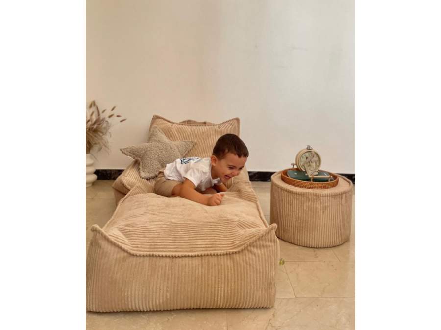 WigiWama square ottoman - Brown Sugar - Afbeelding 9