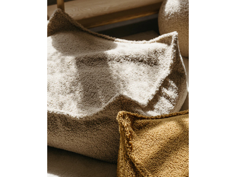 WigiWama square ottoman - Biscuit - Afbeelding 2