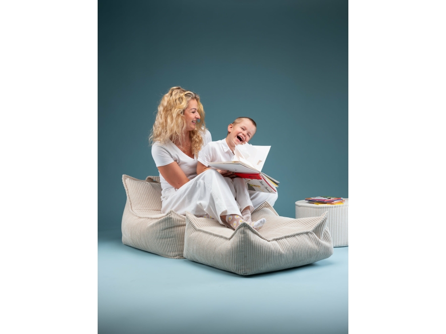 WigiWama beanbag chair - Marshmallow - Afbeelding 8