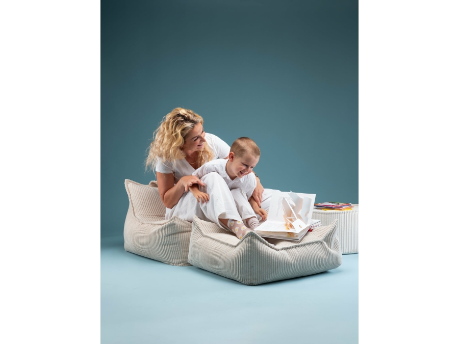 WigiWama square ottoman - Marshmallow - Afbeelding 6