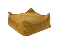 WigiWama square ottoman - Maple