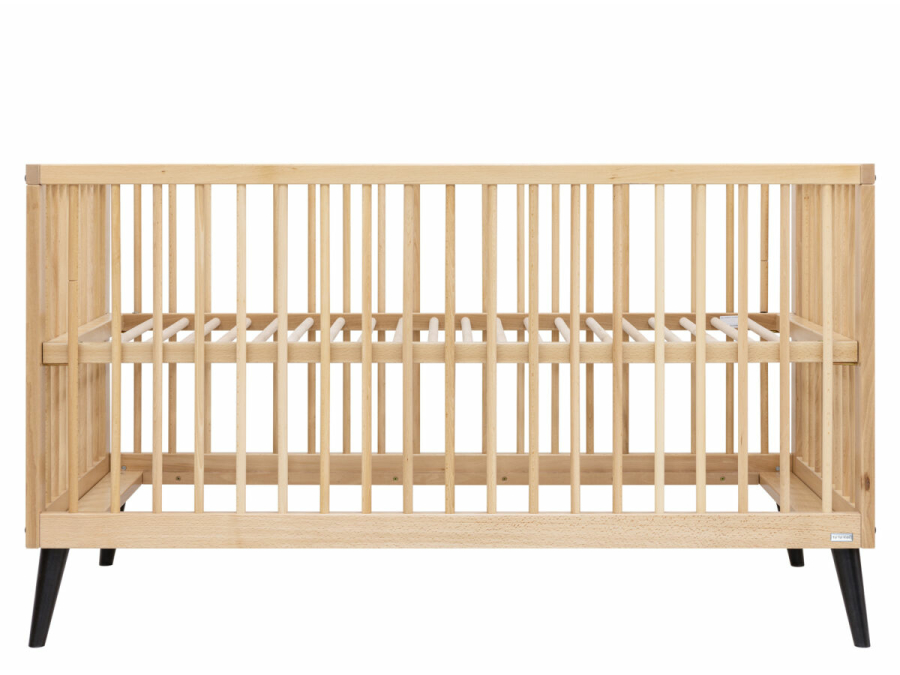 ToiToikids Fay bedbank 70x140 Naturel / Mat Zwart - Afbeelding 4