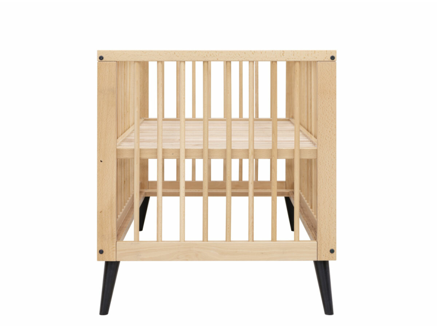 ToiToikids Fay bedbank 70x140 Naturel / Mat Zwart - Afbeelding 5