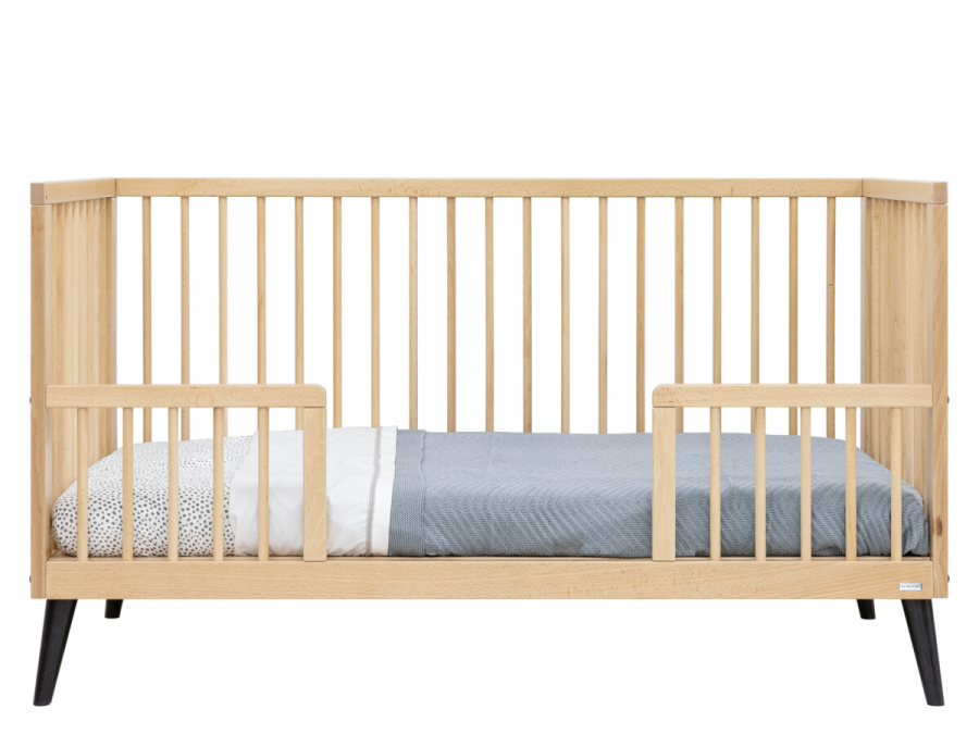 ToiToiKids Fay 2-delige meegroeikamer Naturel / Mat Zwart - Afbeelding 3