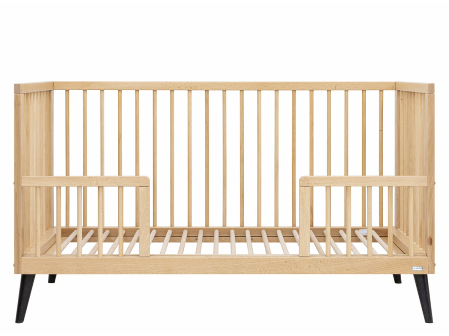 ToiToikids Fay bedbank 70x140 Naturel / Mat Zwart - Afbeelding 7