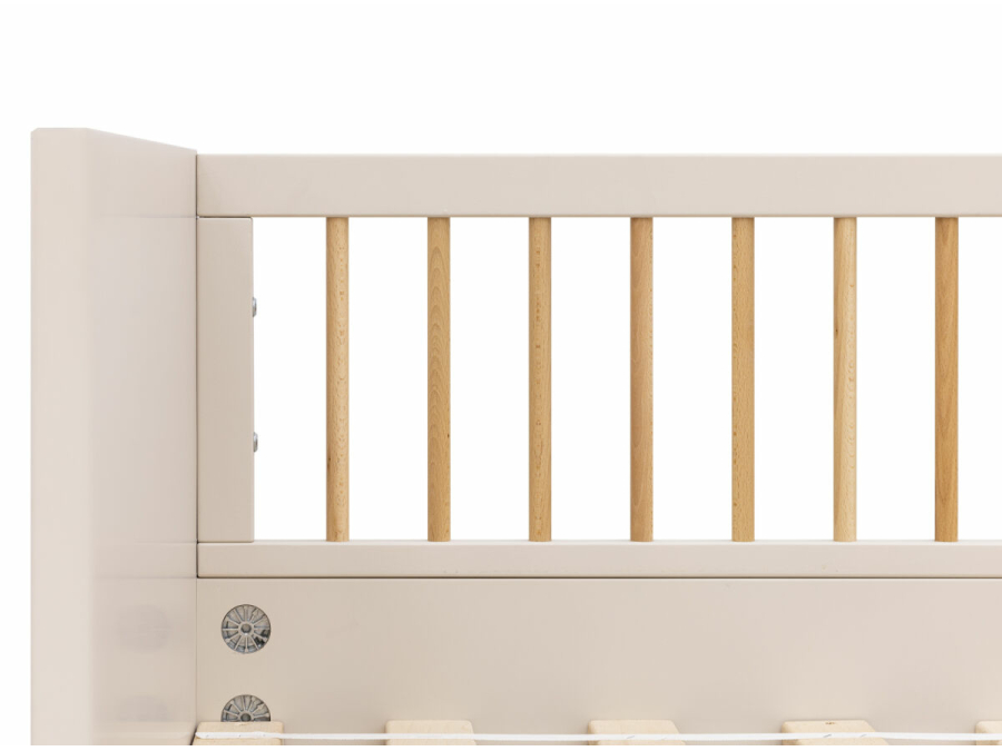 Bopita Lines bedbank 90x200 Dune / Naturel - Afbeelding 6