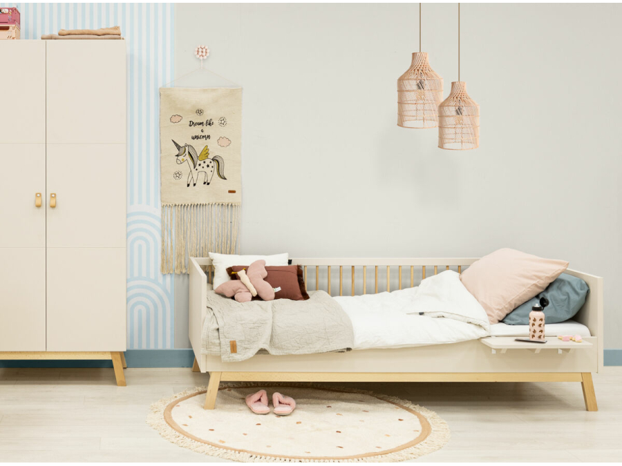 Bopita Lines bedbank 90x200 Dune / Naturel - Afbeelding 8