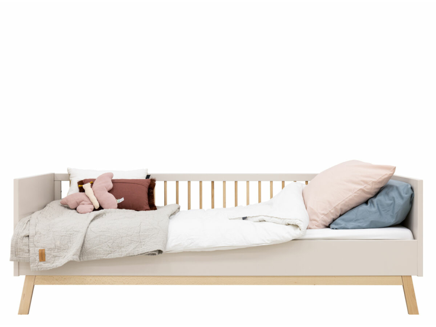 Bopita Lines bedbank 90x200 Dune / Naturel - Afbeelding 3