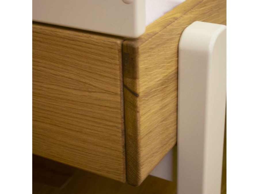 Flexa Popsicle bedbank 90x200 - Cream - Afbeelding 7